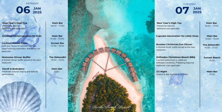 Experience the Ultimate Festive Season at Reethi Beach Resort: Dive into Our 'Under the Sea' Themed Celebration