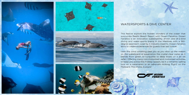 Experience the Ultimate Festive Season at Reethi Beach Resort: Dive into Our 'Under the Sea' Themed Celebration