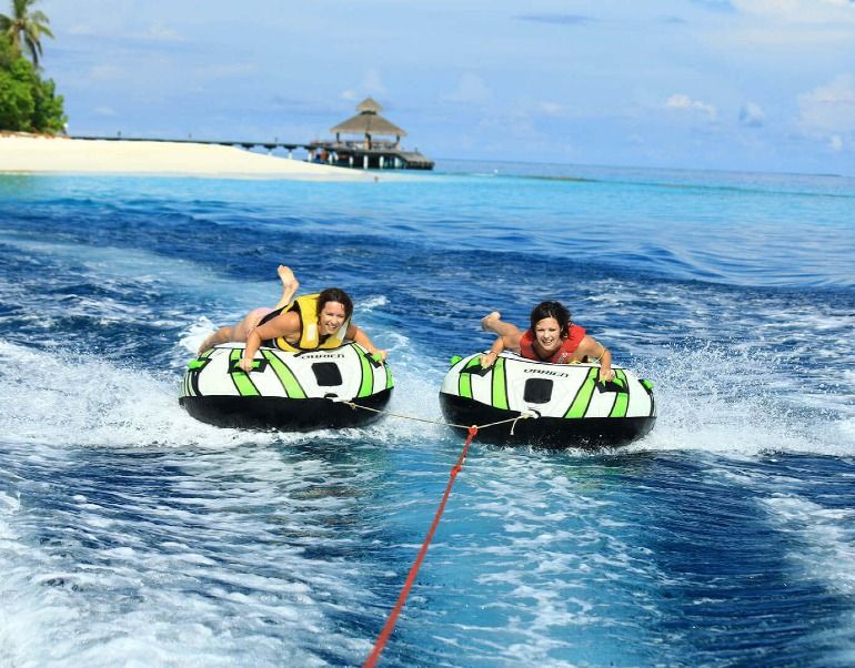 Sea extreme sports at Reethi Beach Resort, Maldives