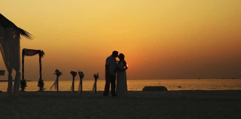 Couple photo shoot at Reethi beach Resort, Maldives